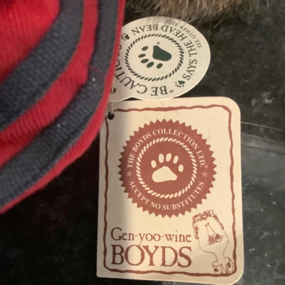 Boyds Bears T.D. Gridiron #917374 Tags Attached 11" with Football - Picture 6 of 9